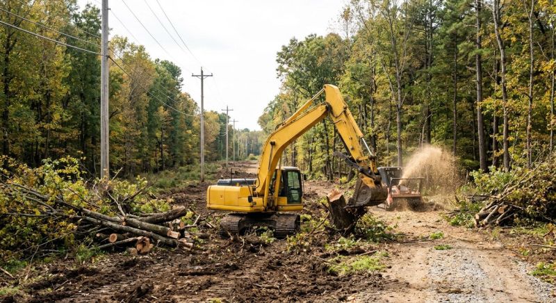 Construction Site Land Clearing in Houston, TX