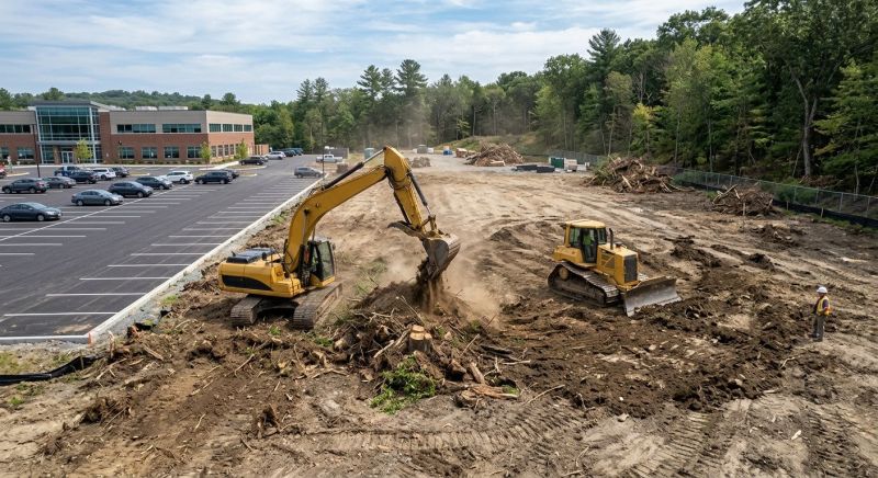 Commercial Land Preparation in Gwinnett County, GA