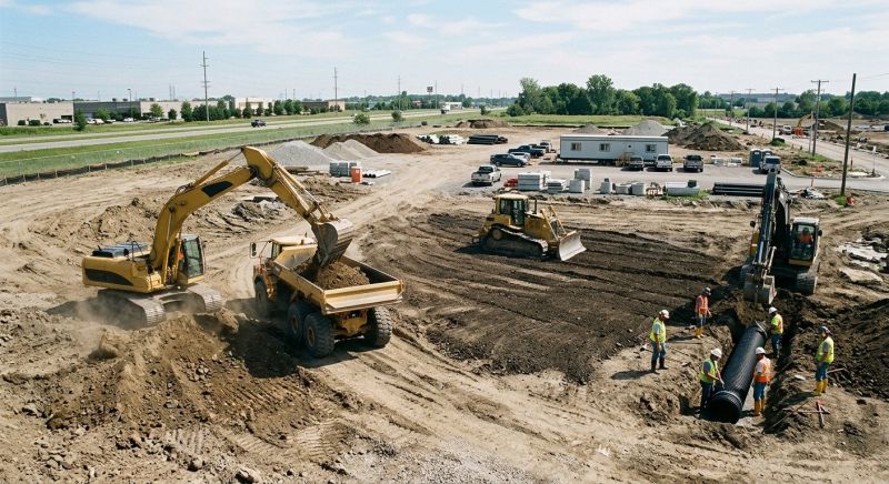 Commercial Site Preparation in Gwinnett County, GA
