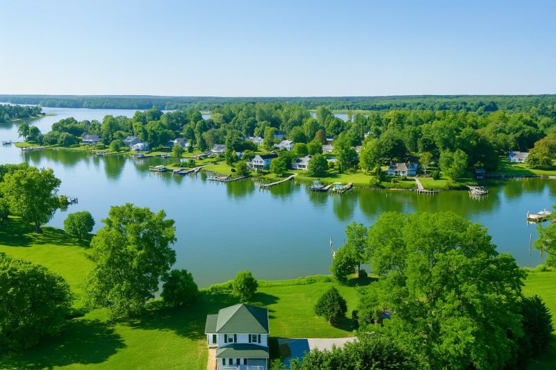 Finished Waterfront Land